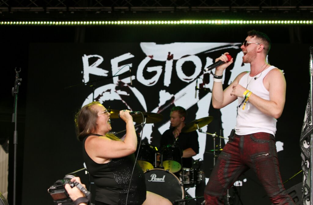 Dielle performs with Regional One at Pompey Summer Sounds - July 2026 at Portsmouth Guildhall Square