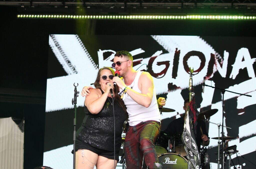 Dielle performs with Regional One at Pompey Summer Sounds - July 2026 at Portsmouth Guildhall Square